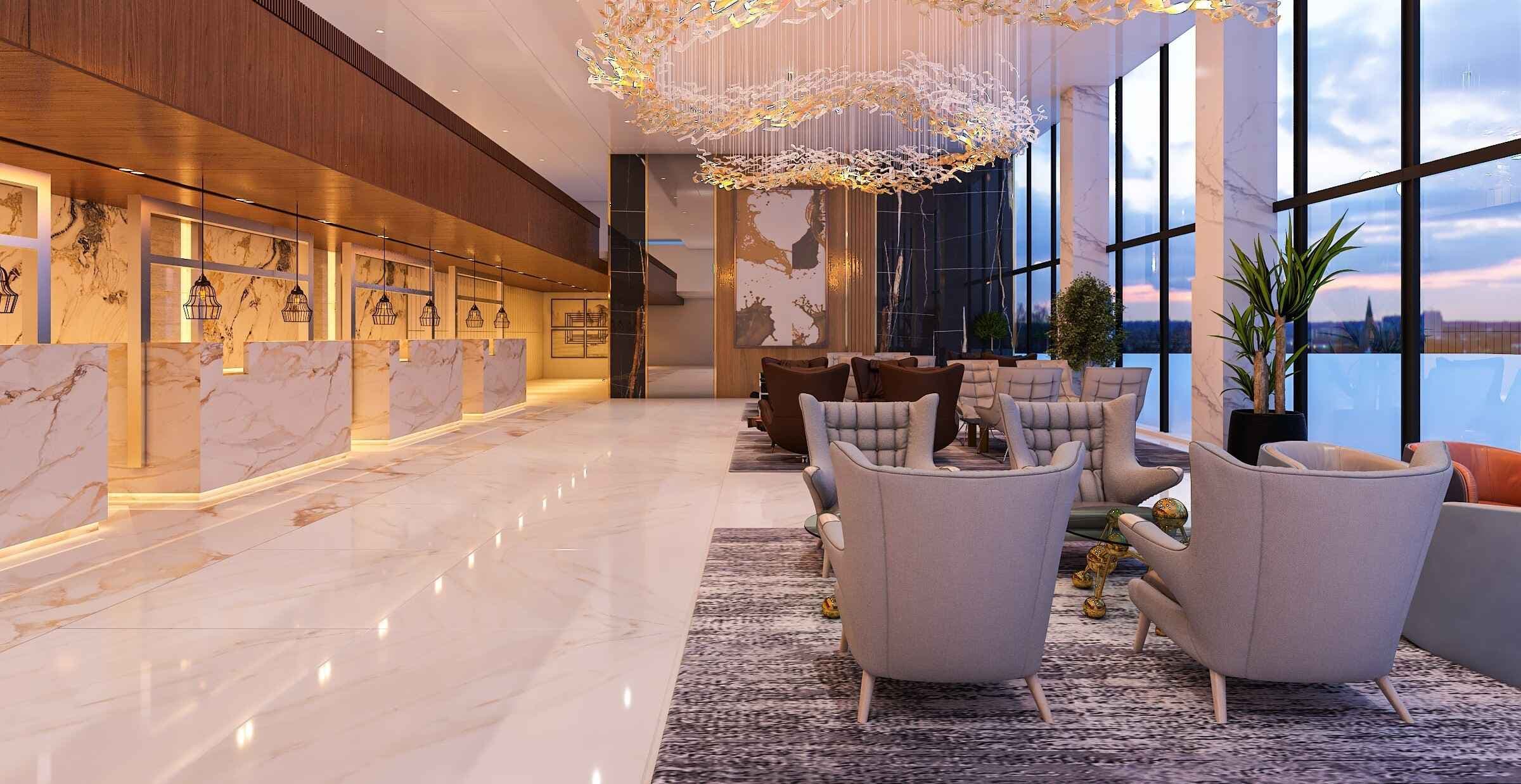 H&S Hotels Reception Area